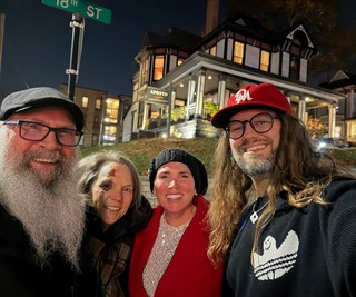 Those are Shadows. Teresa did not get beat up.