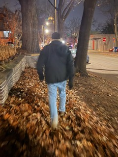 Maybe a pit stop on the way to the car...