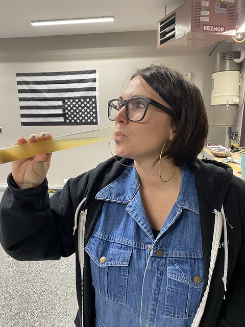 Gettin a taste of that wort