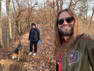 A little hike at Pammel Park