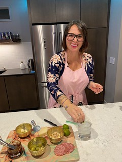 Drinks - She loves to start with some charcuteries and a vodka soda