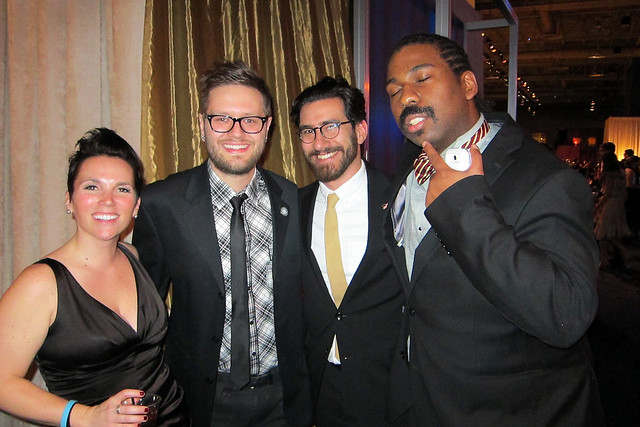 Hanging out with Dres and Zay