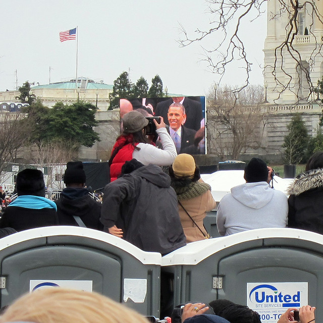 President Obama arrives