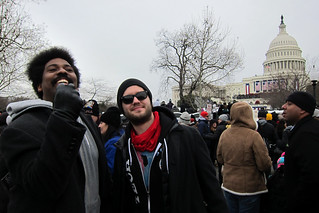 Zay and I at the Inauguration