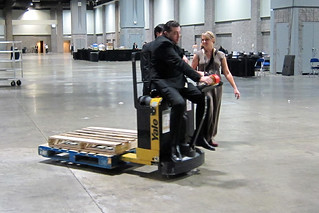 Just cruisin on my fork lift
