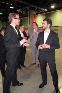 Chillin in the back corner with OFA tech dudes