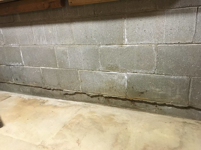 Took out the basement shop cabinets, found this. Cool.