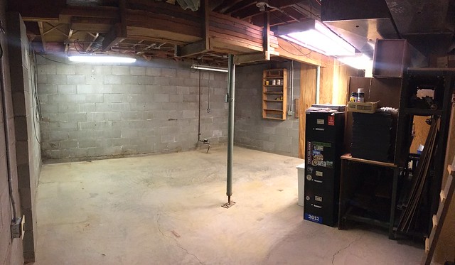 Cleaned out and ready for some foundation repair