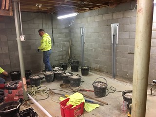 There's 5+ guys goin to town on this foundation now