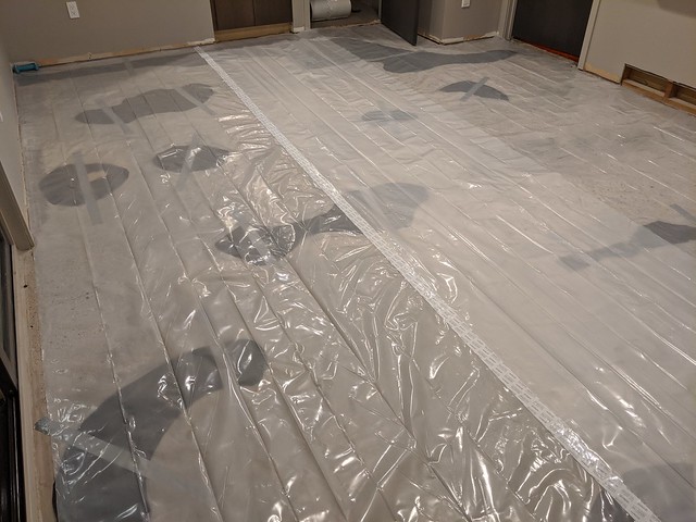 Vapor barrier down
