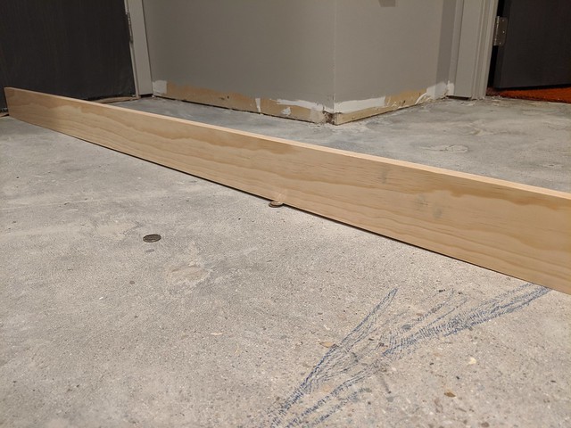 Still not quite level...