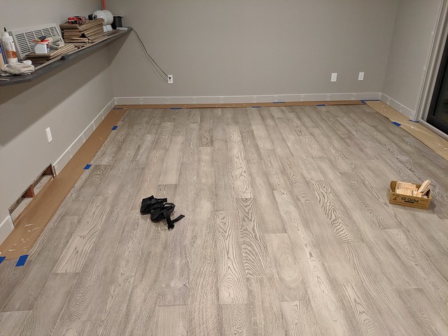 Trimming everything out