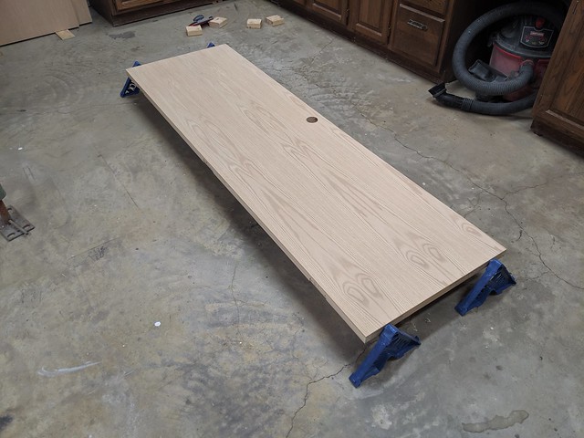 Got the Stak Racks ready to finish my first door. Eep!