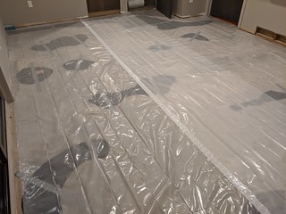 Vapor barrier down