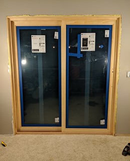 New rec room door: installed