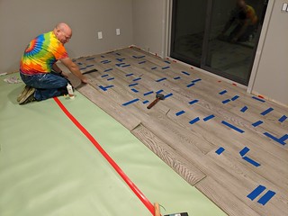 Puttin down floors with Rico