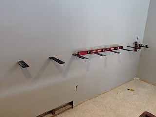 Mounting the floating bar brackets