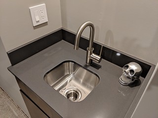 Sink is ready for action