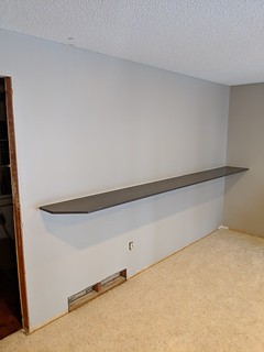 Floating bar installed