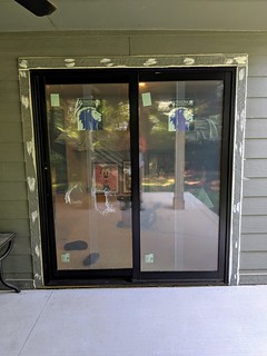 New rec room door: installed