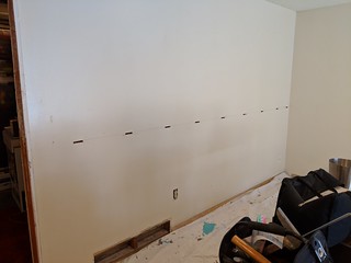 Slots for the floating bar brackets