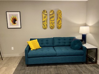 Art - Hung some 1010 and Yayoi Kusama