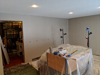 Painted rec room