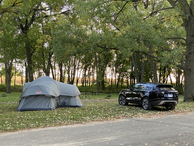 Gettin in one more weekend of tent camping