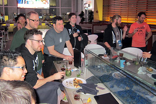 Britt Selvitelle - About to try the "San Francisco Malort"