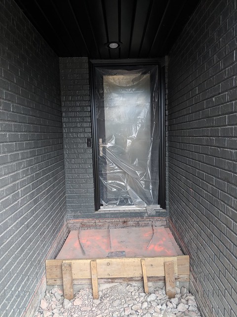 Ready to pour that stoop