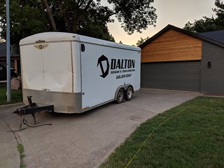 My buddy Dalton's crew arrives