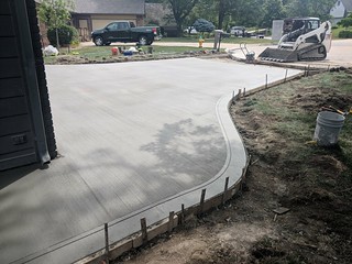 Main slab poured