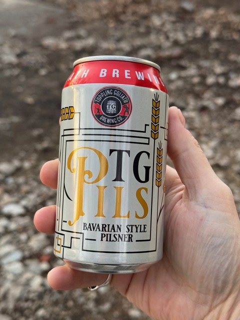 First beer of the year. TG Pils.