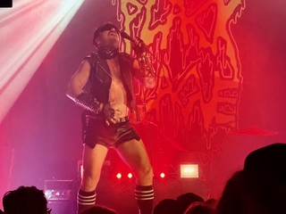 Plack Blague takes the stage