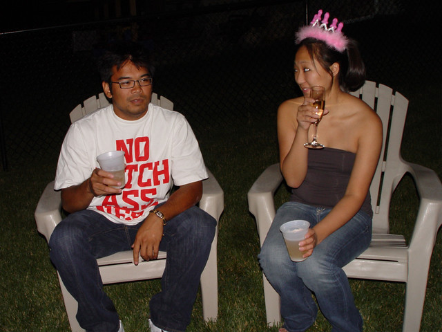 Mira stopped by during her bachelorette party