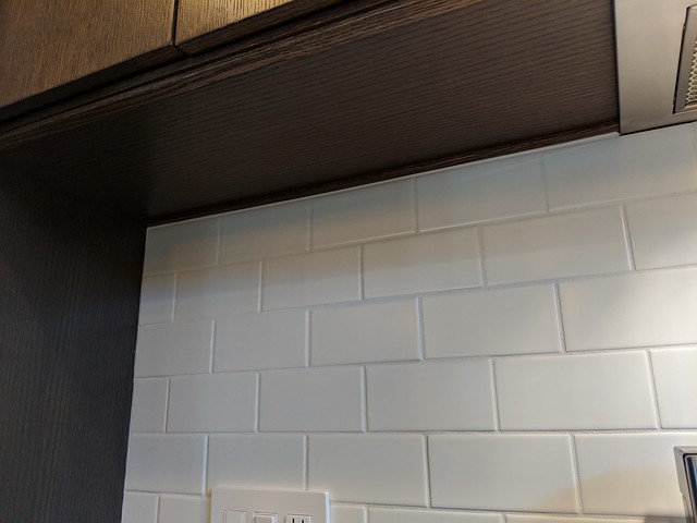 Trimmed n caulked for a perfect fit.