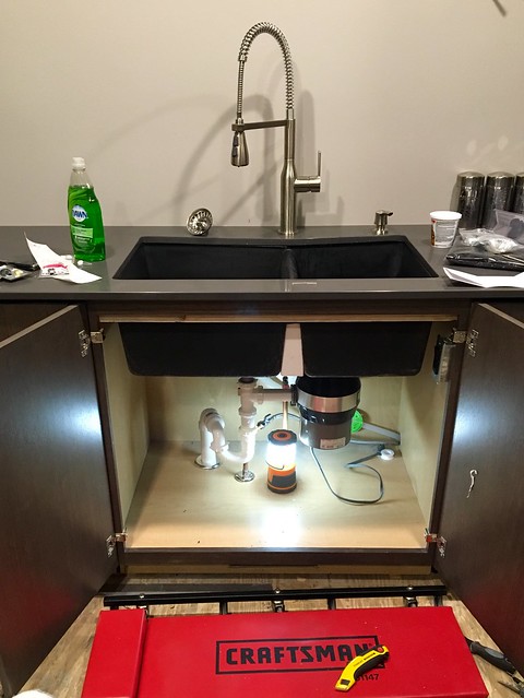 WE HAVE A KITCHEN SINK AGAIN