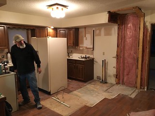 Kitchen demolition