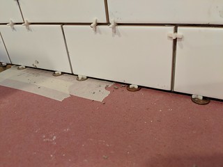 Artie pro tips: dimes n pennies make great leveling tools