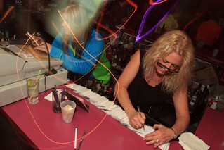 Amber - Nelly and Amber behind the bar