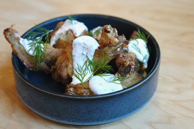 One last bowl of the pickled wings