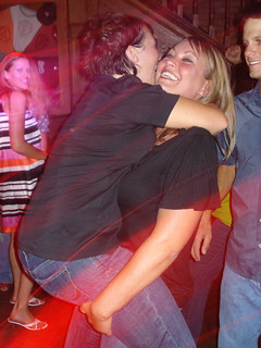 Tobbie had a thing for picking Kari up