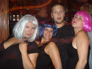 Some crazy wig chicks