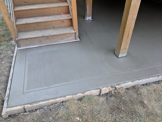 I wasn't expecting the nice brushing and edging