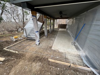 House - Well, at least the concrete company seems to care about maintaining a clean work environment and ...