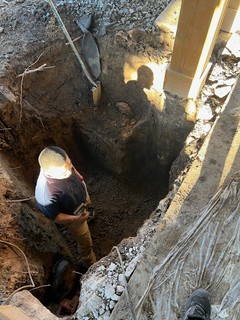 House - Finding that my footing were not poured the engineer's spec