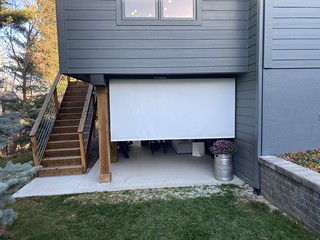 Got a shade for our patio now