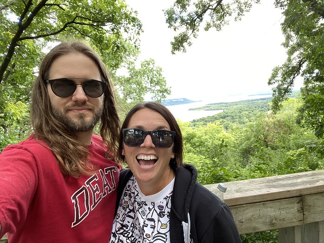 Hikin around Frontenac State Park