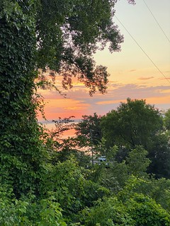 Sunset - Sunset from the tiny home