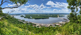 Covid-19 - Looking over Alma from Buena Vista Park